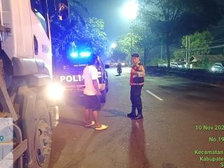 Antisipasi Kejahatan Pada Malam Hari, Polresta Deli Serdang Rutin Patroli